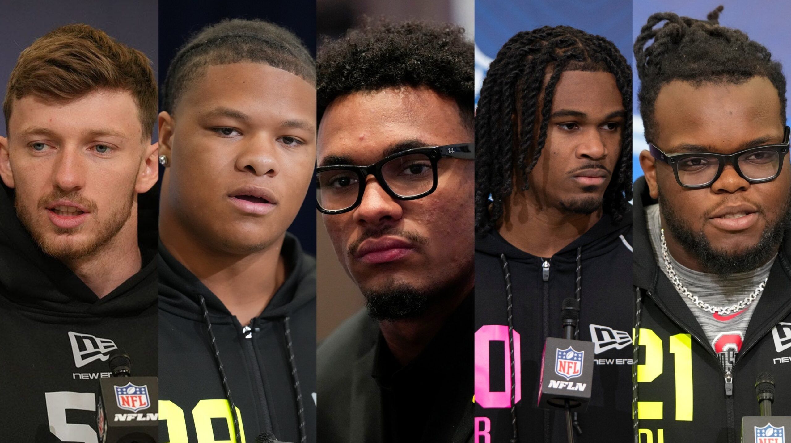 Five men who could be drafted by the Vikings in Round 1 of 2026.