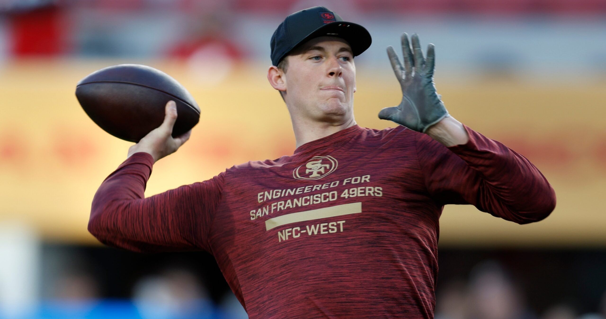 49ers QB Mac Jones in 2025