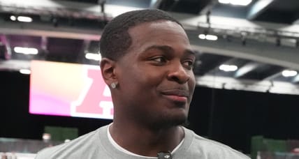 Dolphins RB De'Von Achane in February 2026 at the Pro Bowl