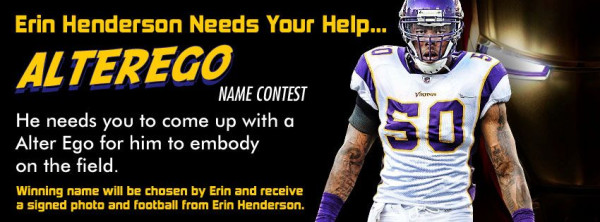 Erin Henderson Needs Your Help...