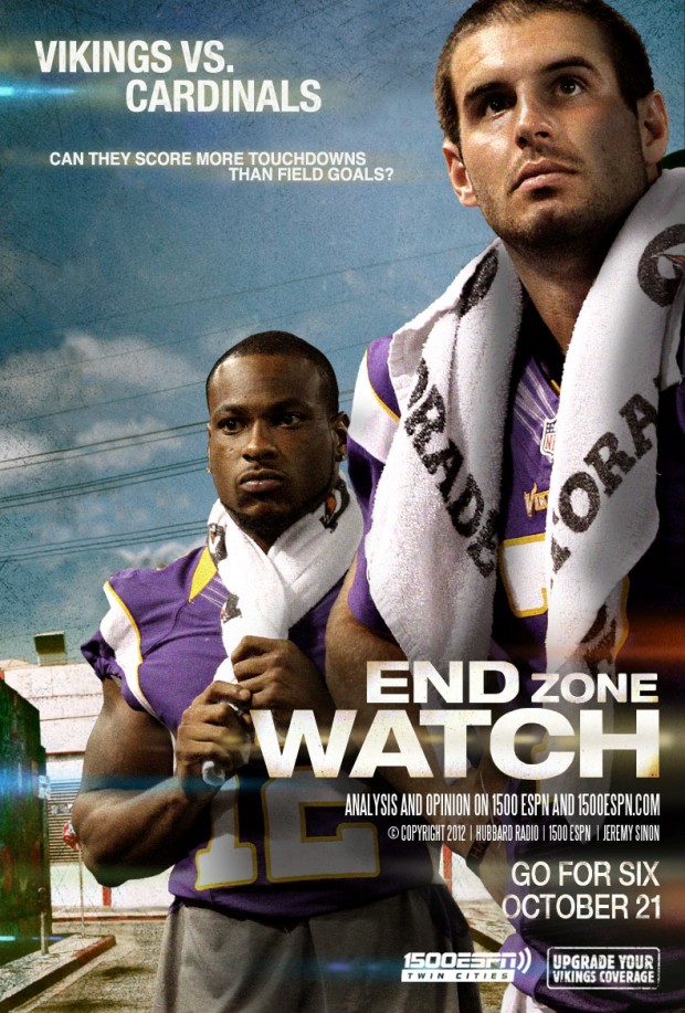 ESPN 1500 Week 7, 2012 Game Poster