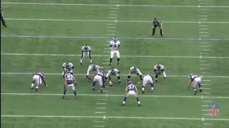 Everson Griffen's favorite base move: the speed rush (against the most athletic OT in the 2013 draft, Lane Johnson)