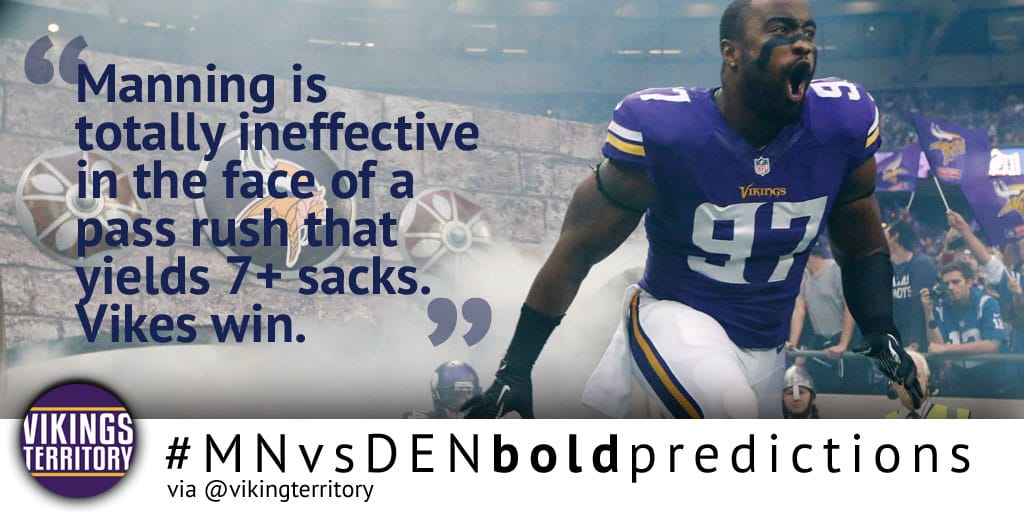 Vikings Bold Predictions Week 4 Adam Warwas