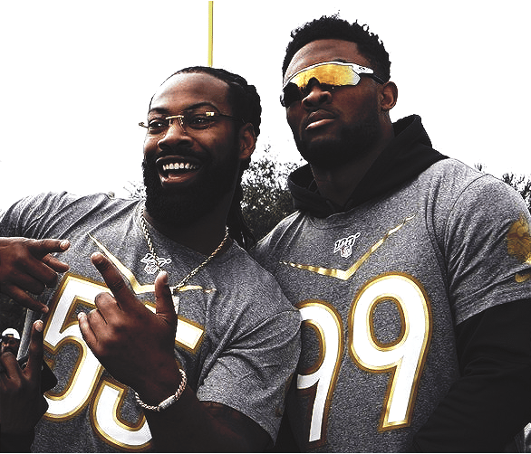 Za'Darius Smith and Danielle Hunter