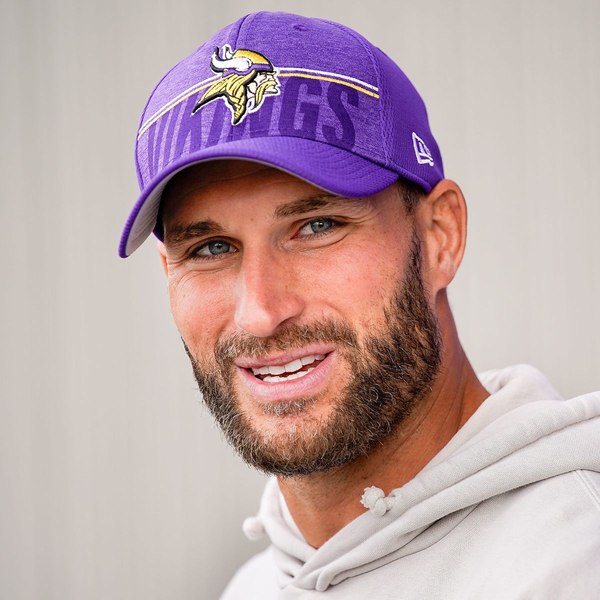 Kirk Cousins reacts after the Vikings’ 2023 preseason game against the Cardinals.
