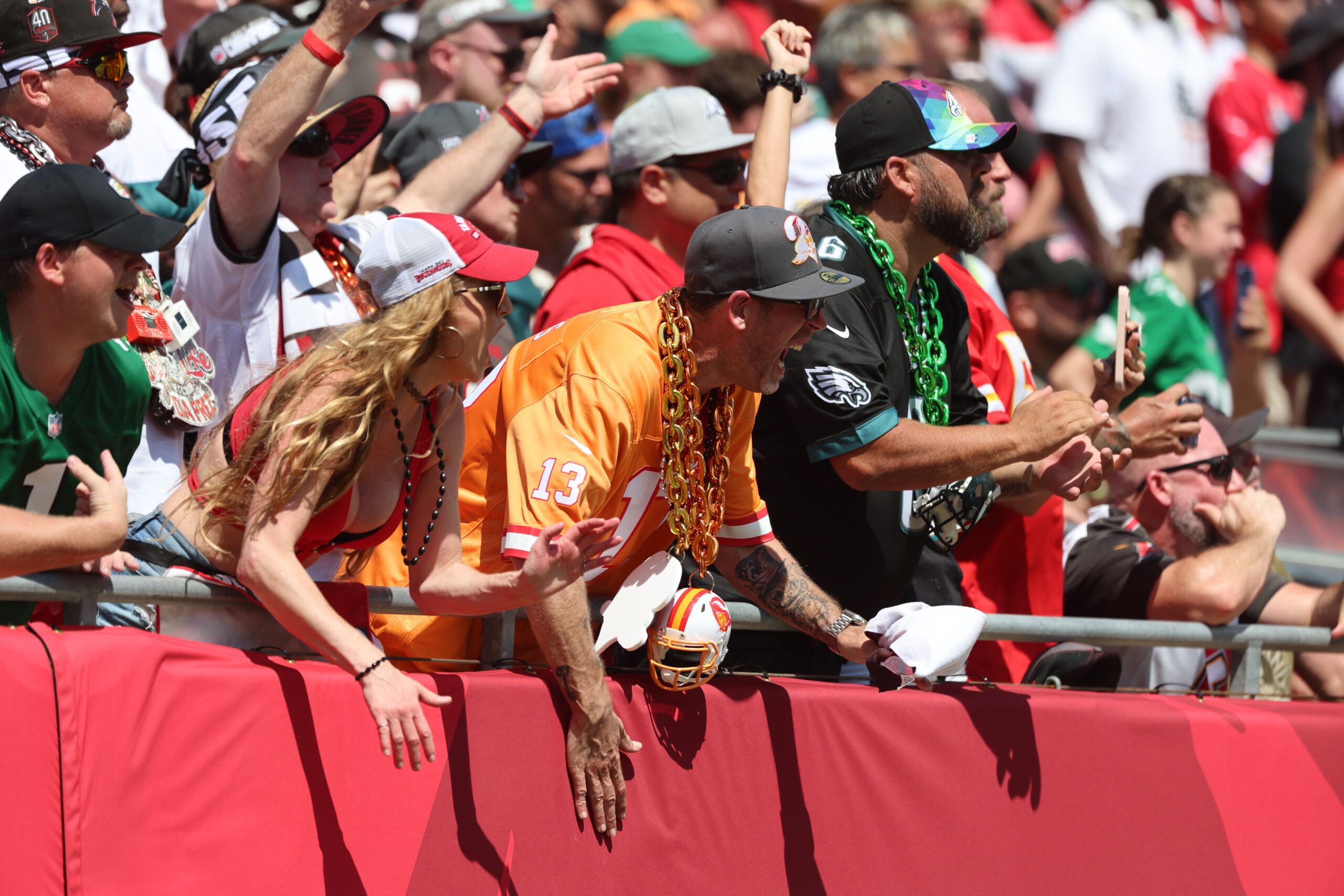 Tampa Bay Buccaneers fans watching Baker Mayfield in 2024