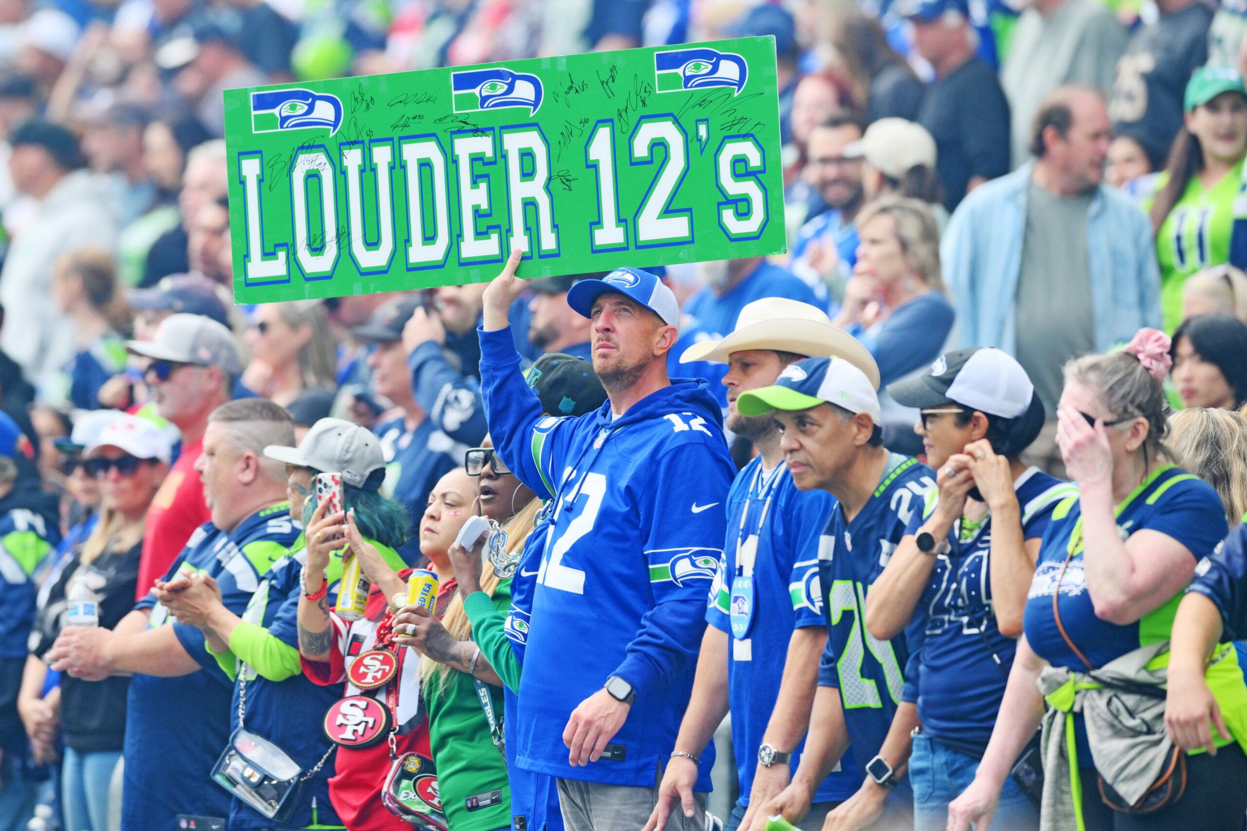 Seahawks fans in September 2025