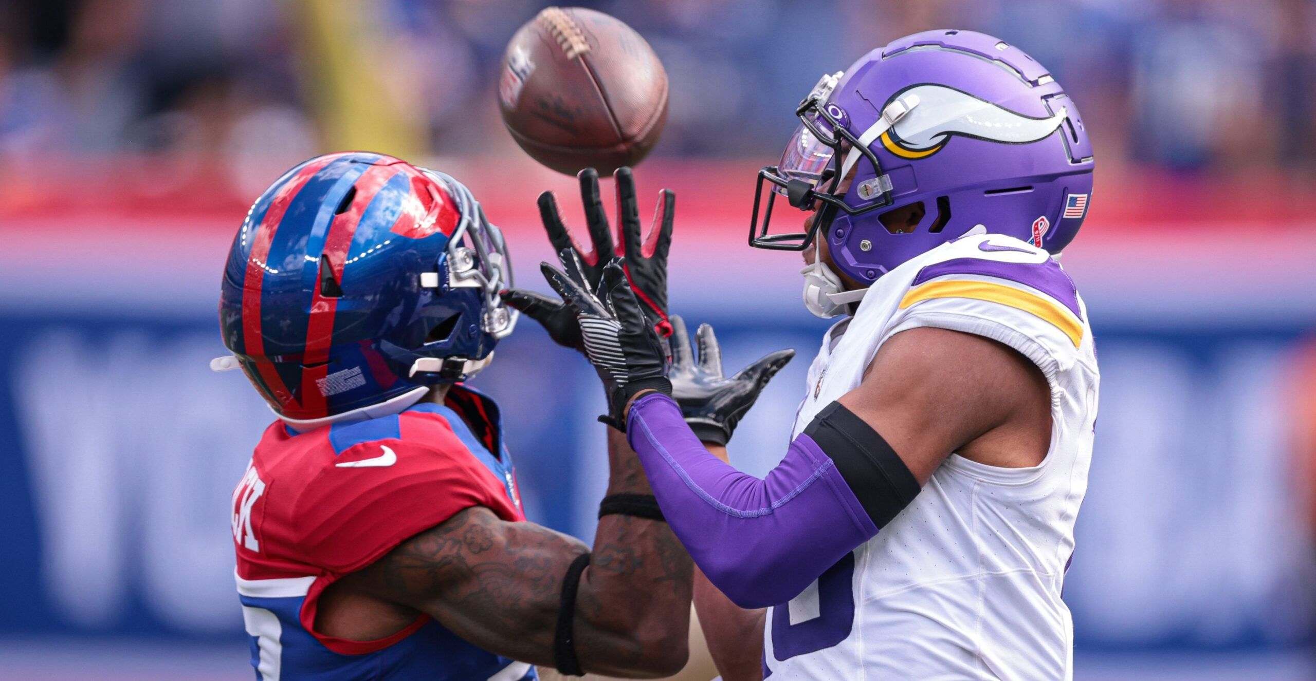 Vikings WR Justin Jefferson in Week 1 of 2024