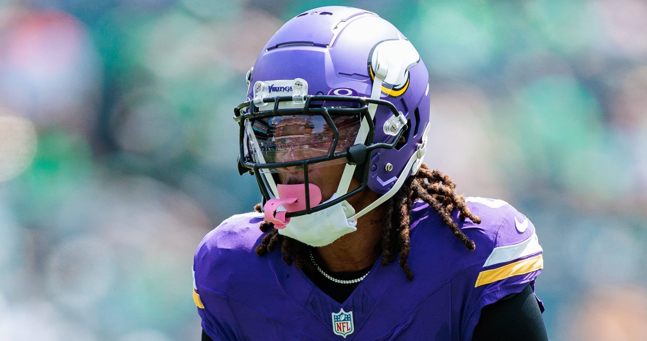 Vikings wR Trishton Jackson in 2024