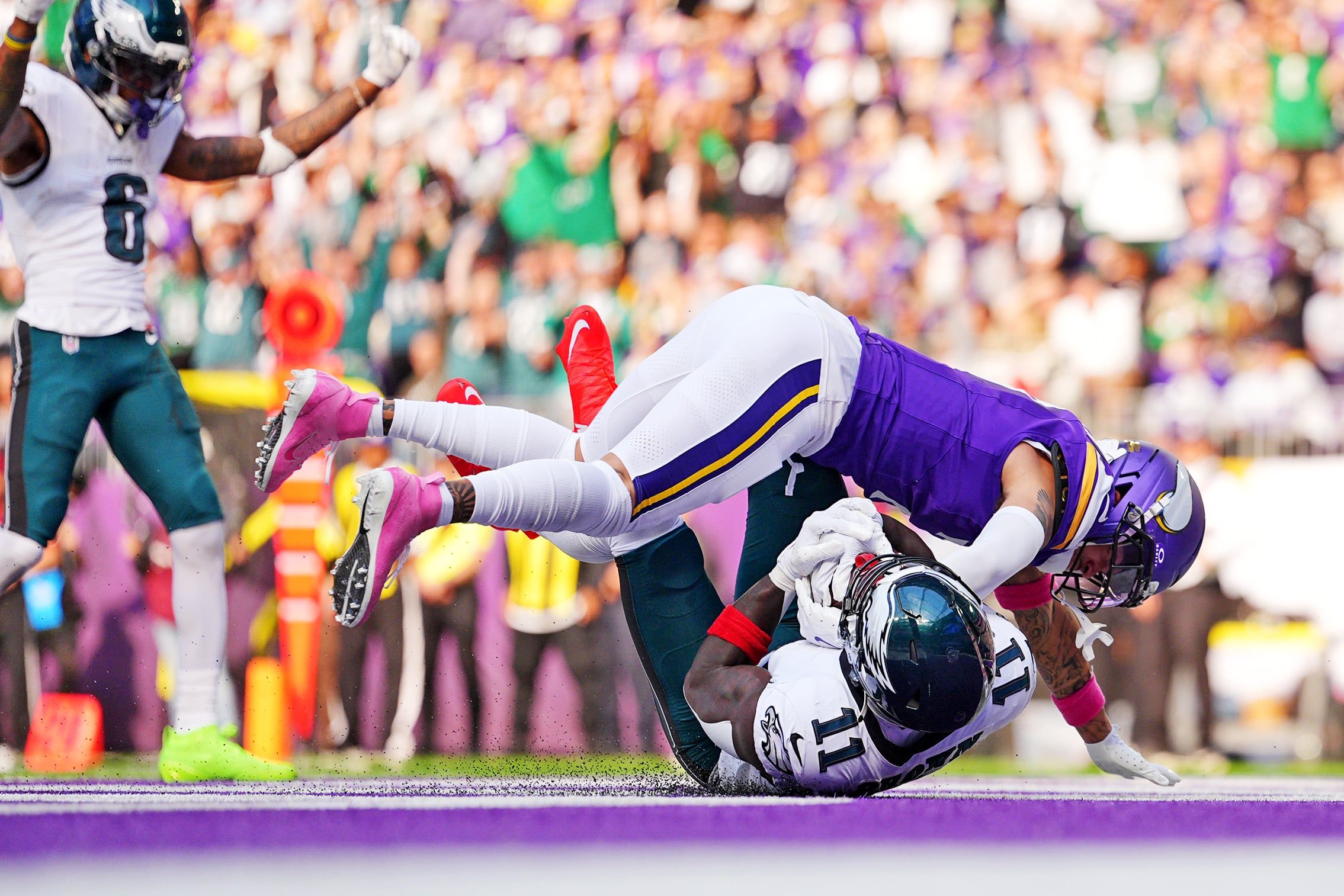 Eagles WR A.J. Brown against the Vikings in 2025