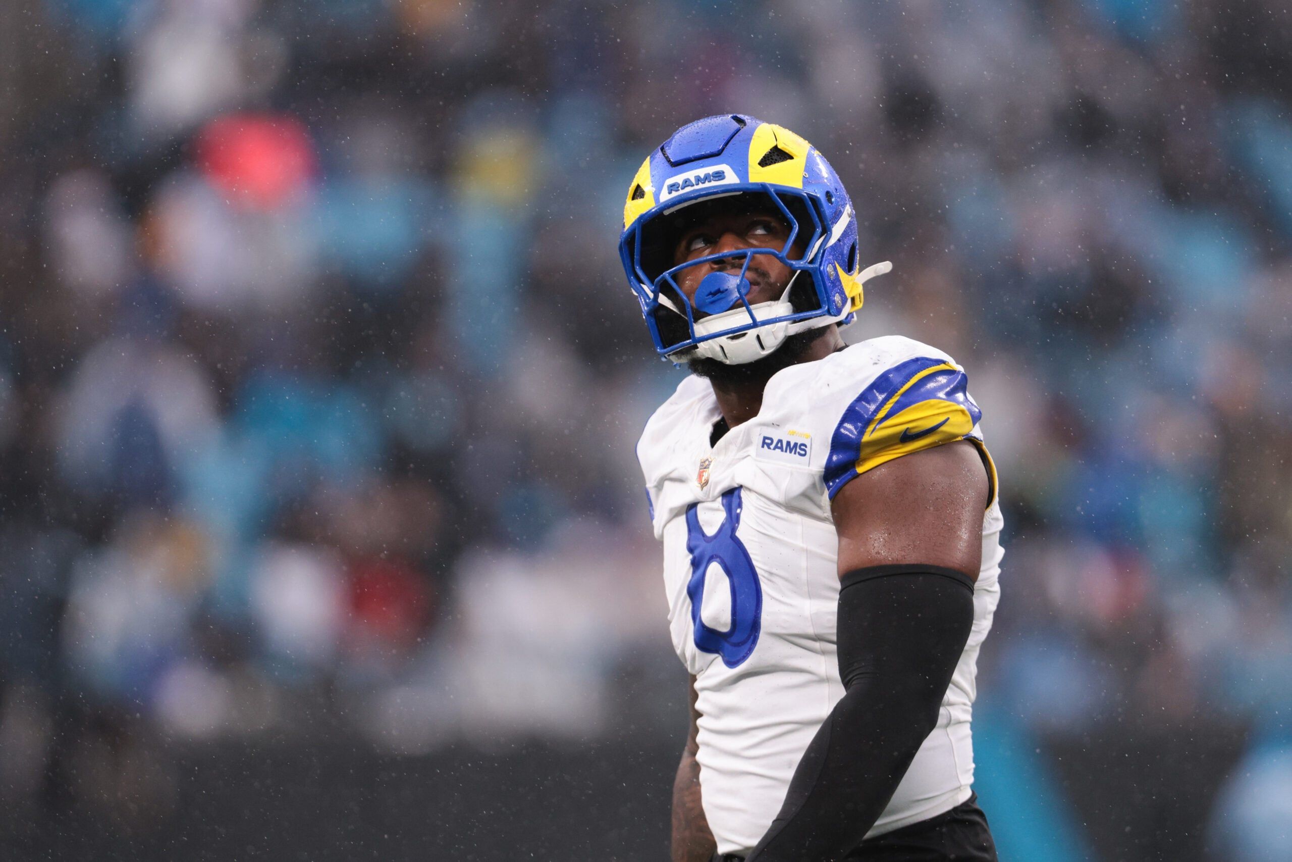 Rams pass rusher Jared Verse in November 2025