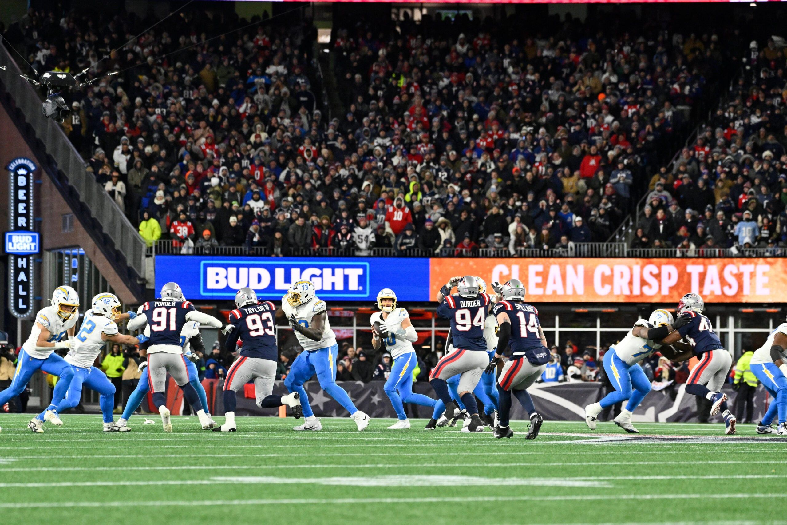 Chargers QB Justin Herbert in 2025