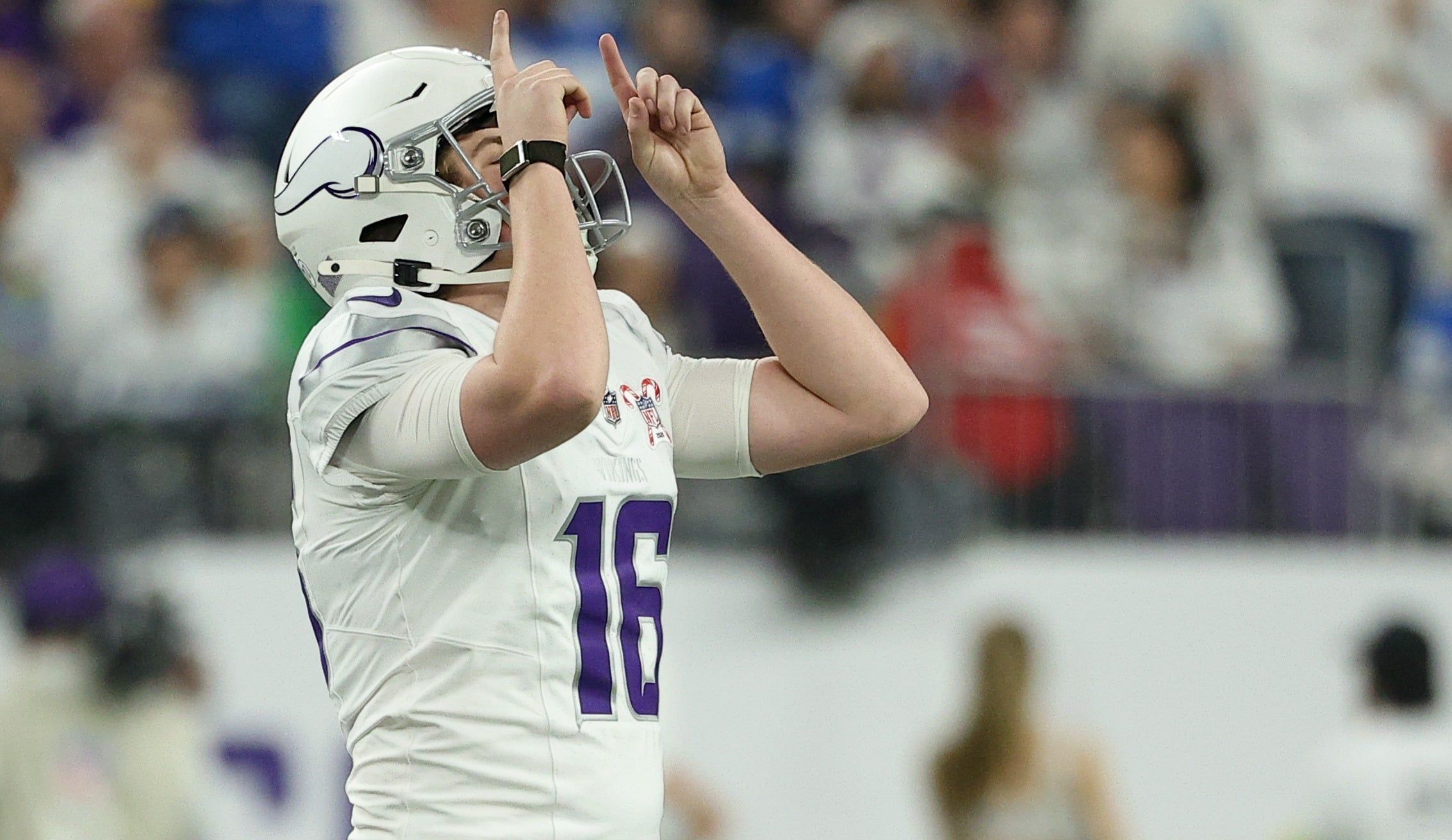 Vikings kicker Will Reichard on Christmas Day 2025