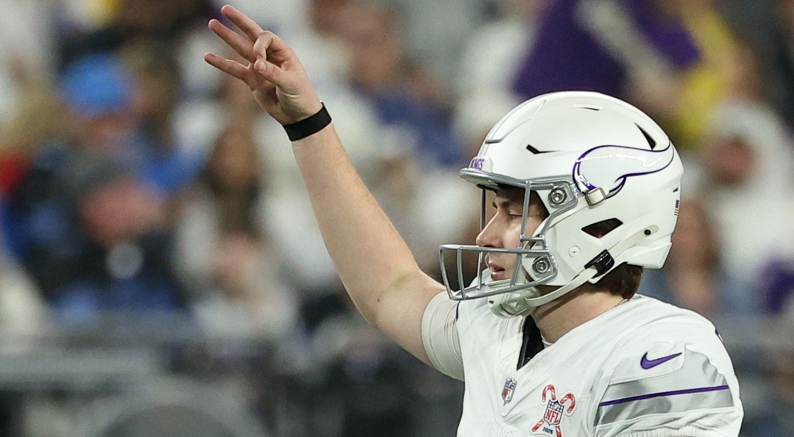 Vikings kicker Will Reichard against the Detroit Lions in Week 17 of 2025