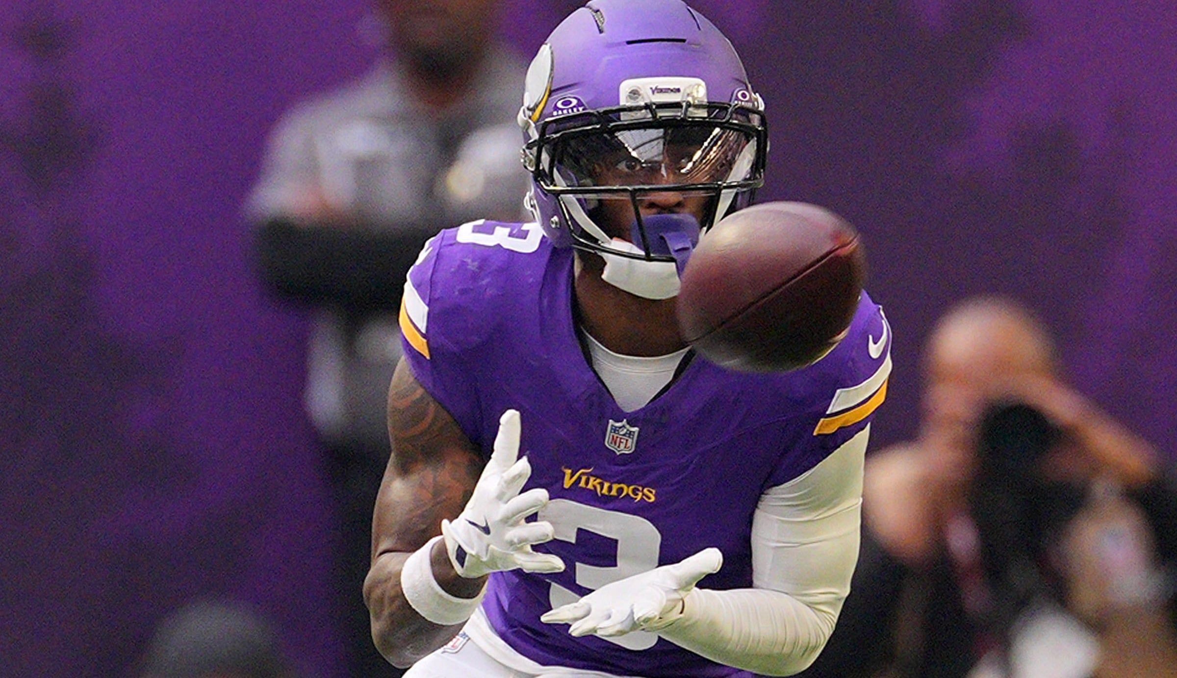 Vikings WR Jordan Addison in December 2025