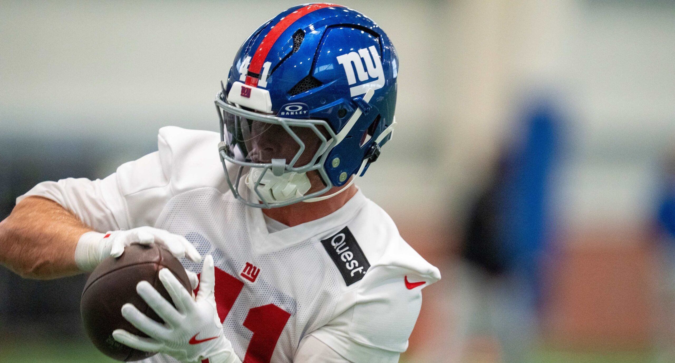 Giants LB Micah McFadden in at minicamp in 2025