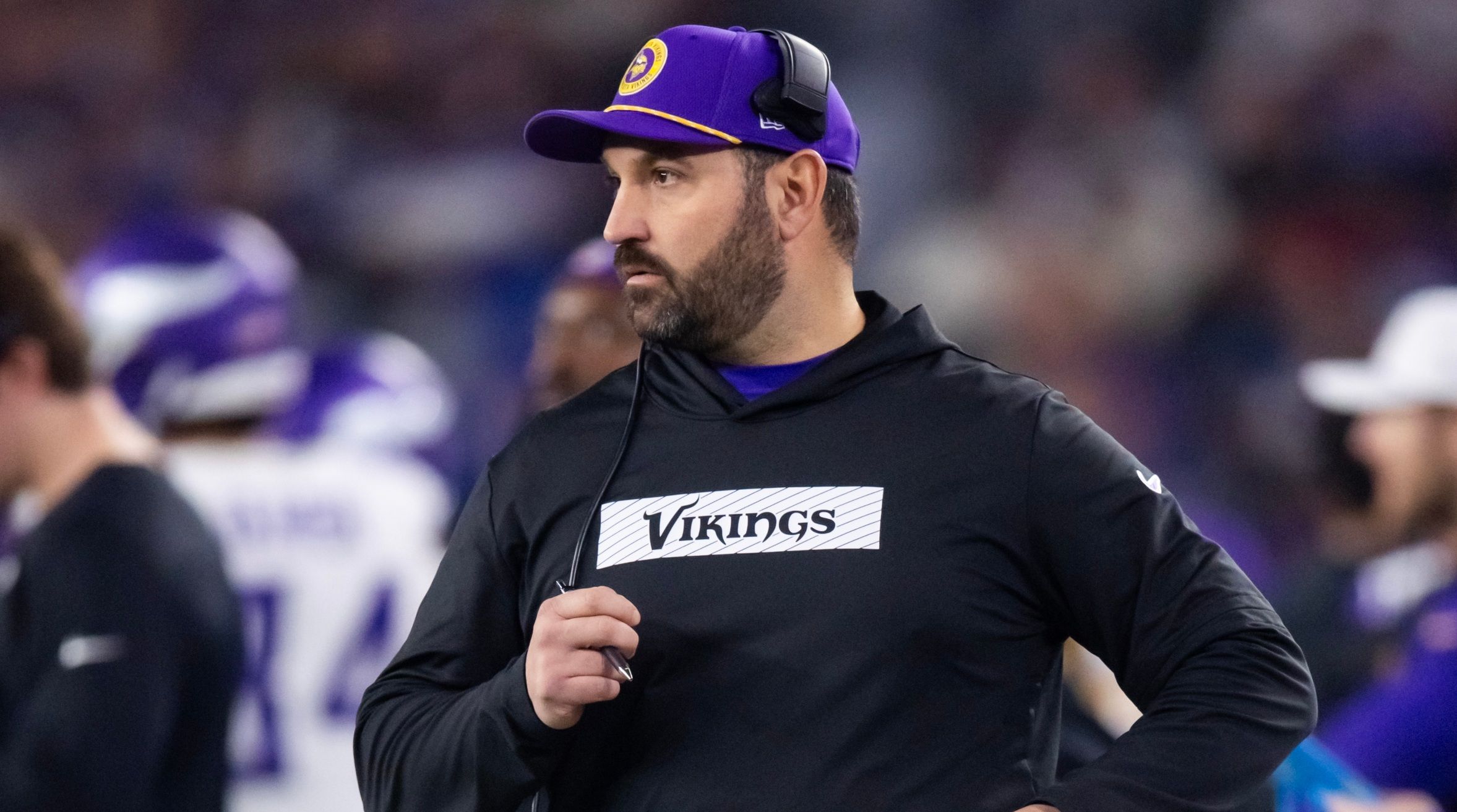 Vikings assistant WR coach Tony Sorrentino in 2024