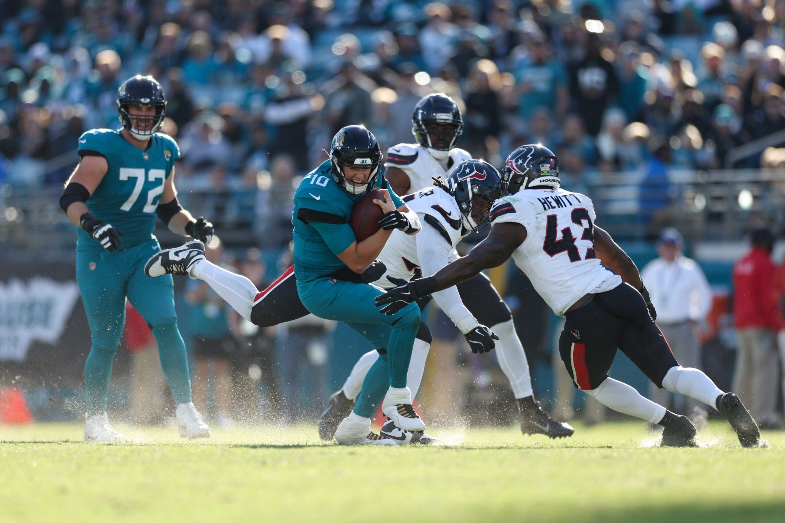 Jaguars Mac Jones in 2024 with Jaguars.