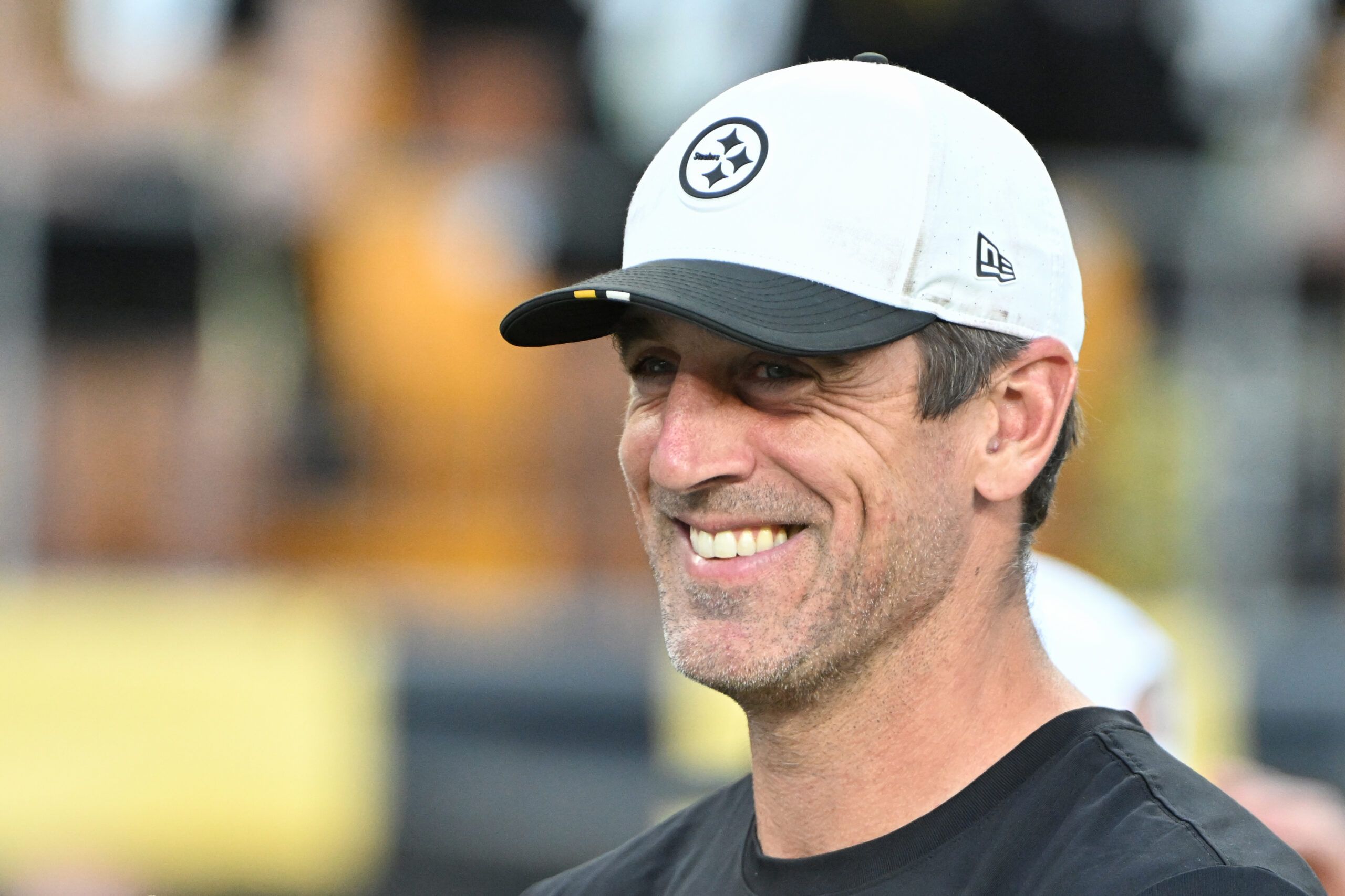 Steelers QB Aaron Rodgers in 2025