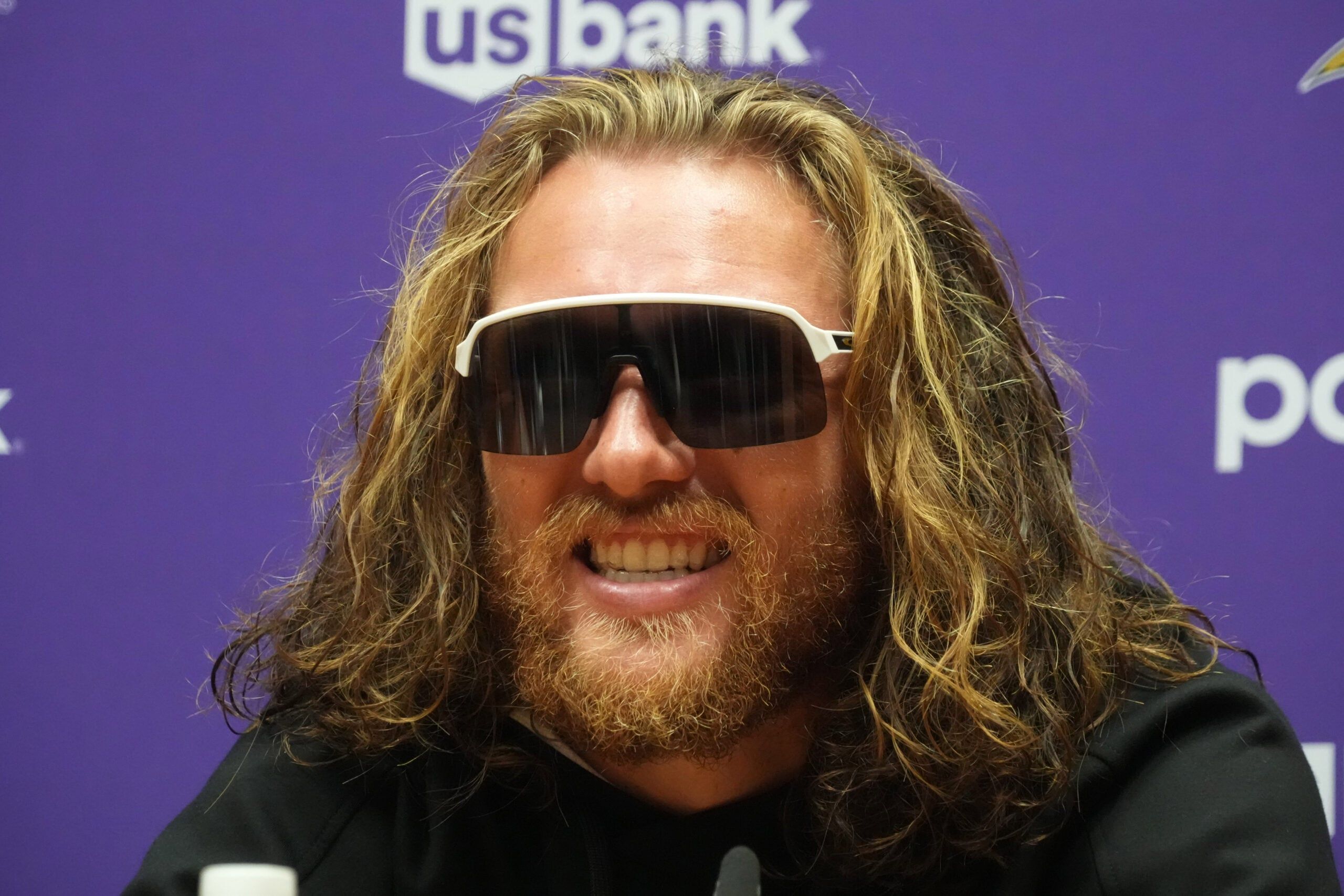 Vikings tight end T.J. Hockenson in 2025 in Dublin