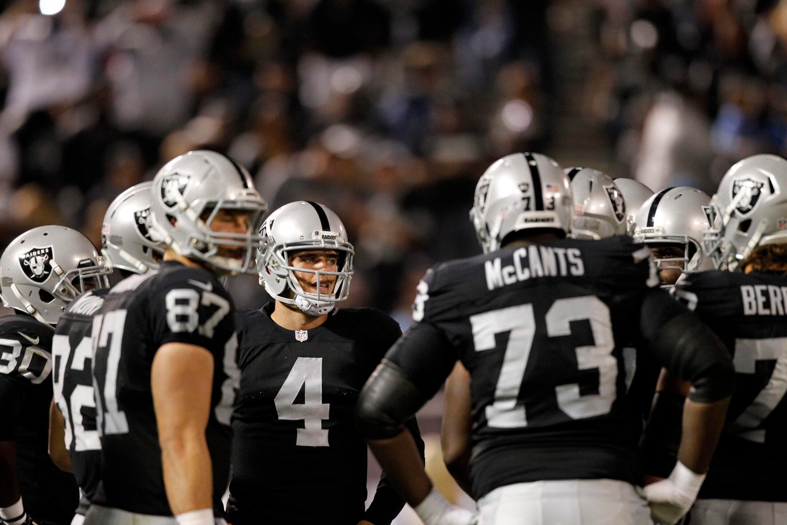 Raiders QB Derek Carr in 2014