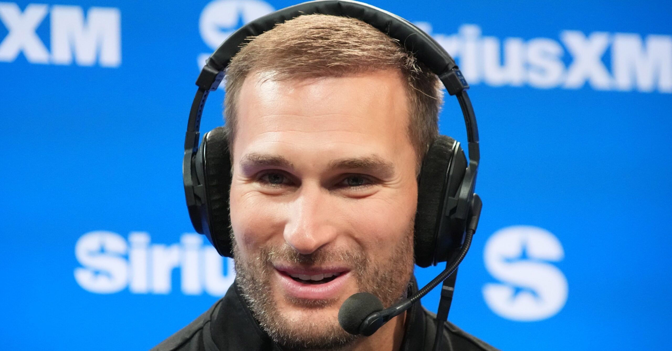 Falcons QB Kirk Cousins at the Super Bowl in 2026 — as a spectator.