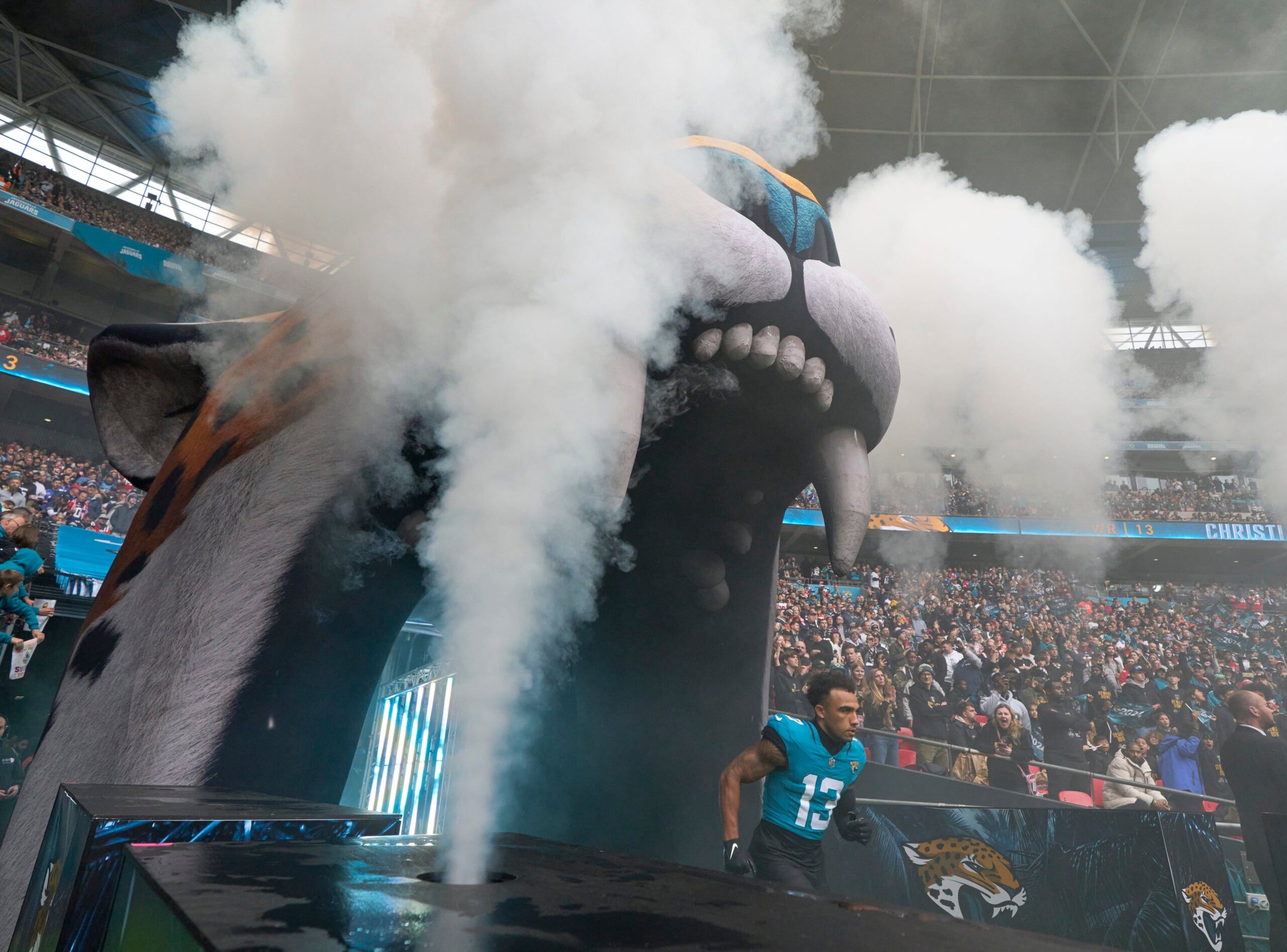 Jaguars WR Christian Kirk in 2024 in London