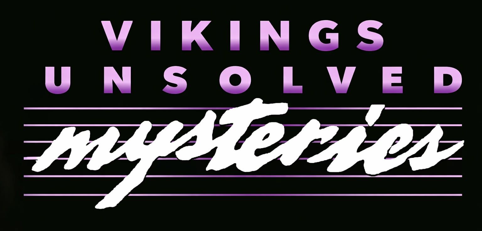A Vikings-Infused Unsolved Mysteries logo