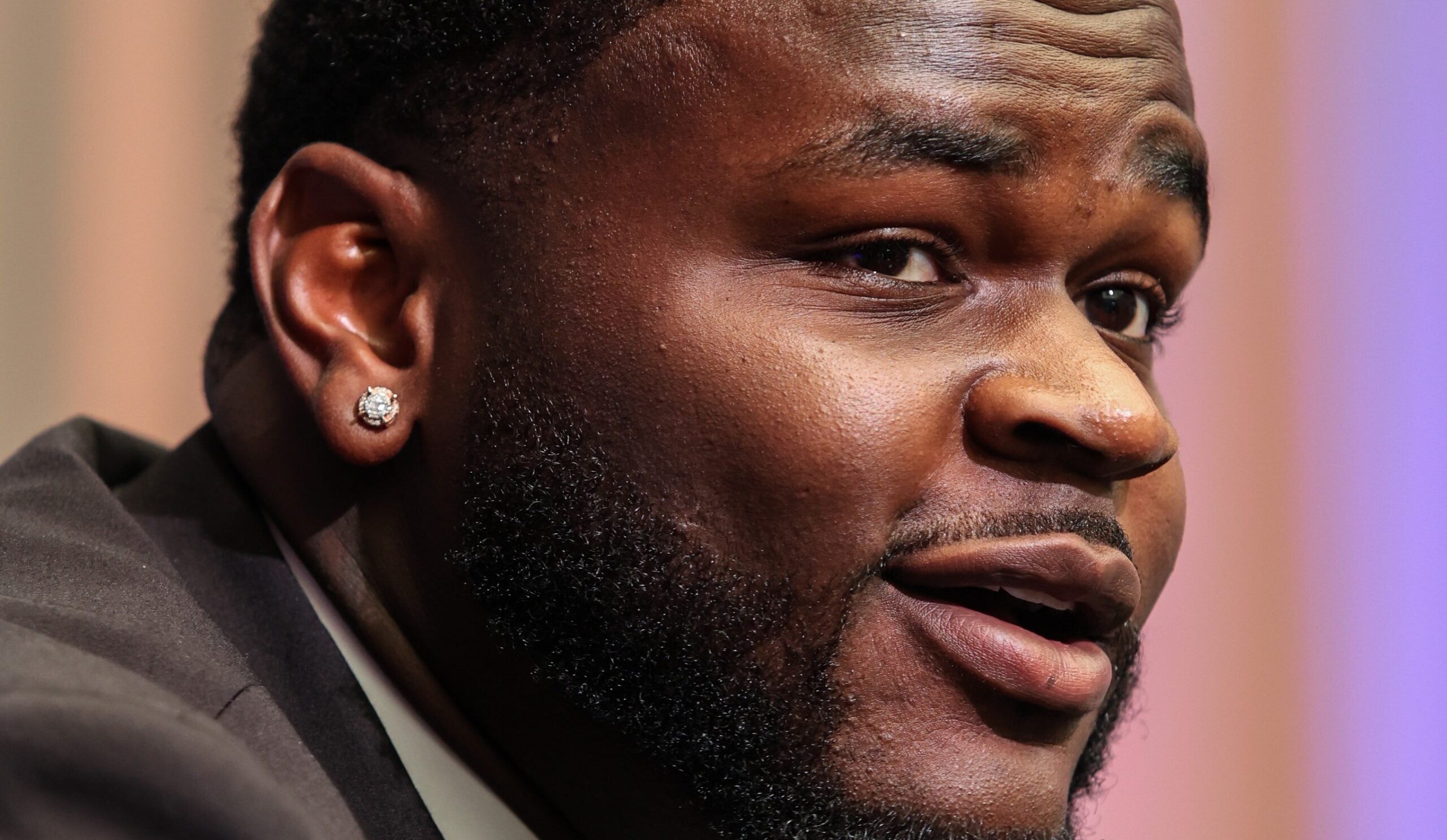 Vikings DT Caleb Banks in Atlanta in the summer of 2025 as a Gator