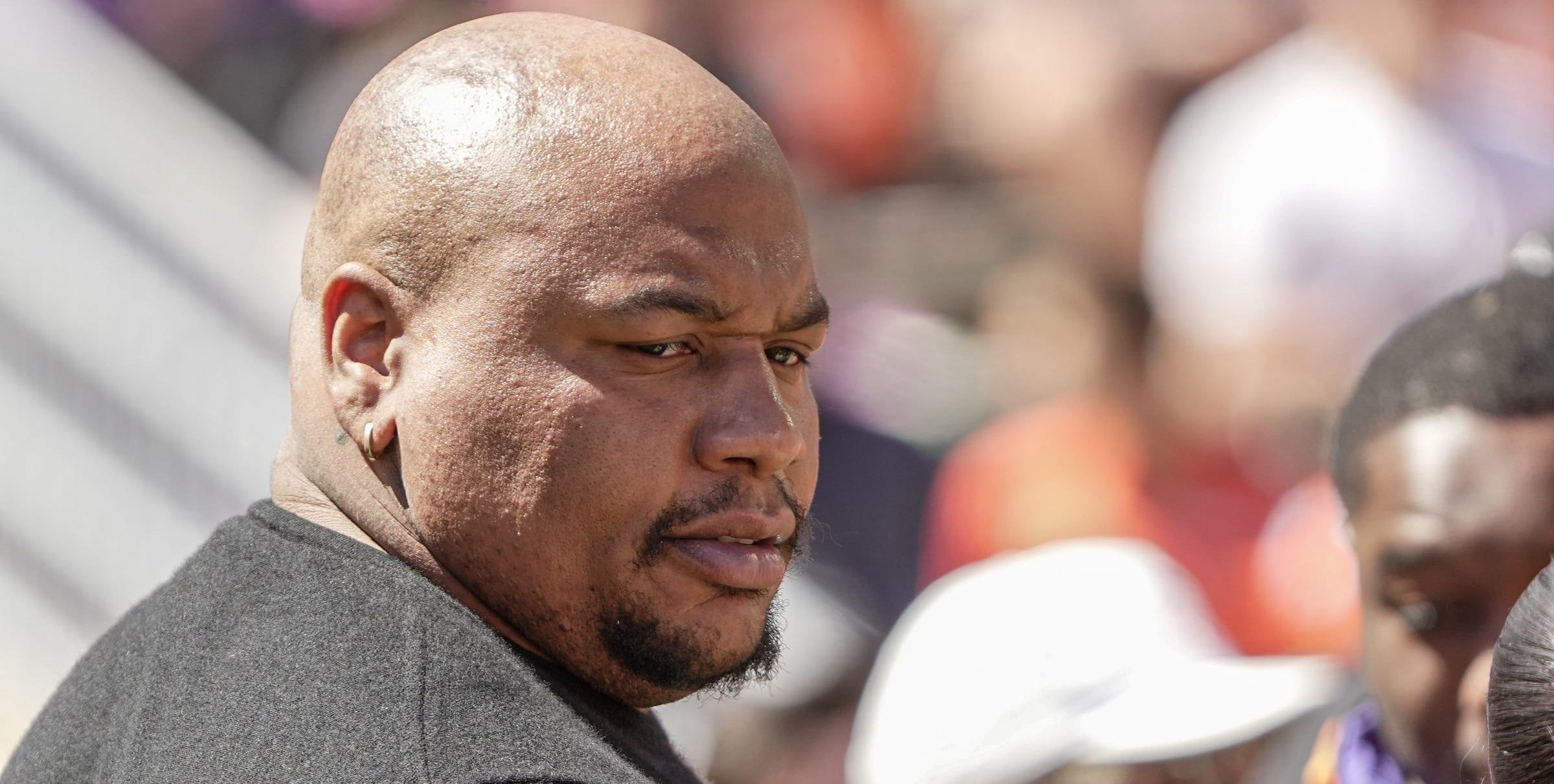 Giants DT Dexter Lawrence at Clemson's Pro Day in 2026