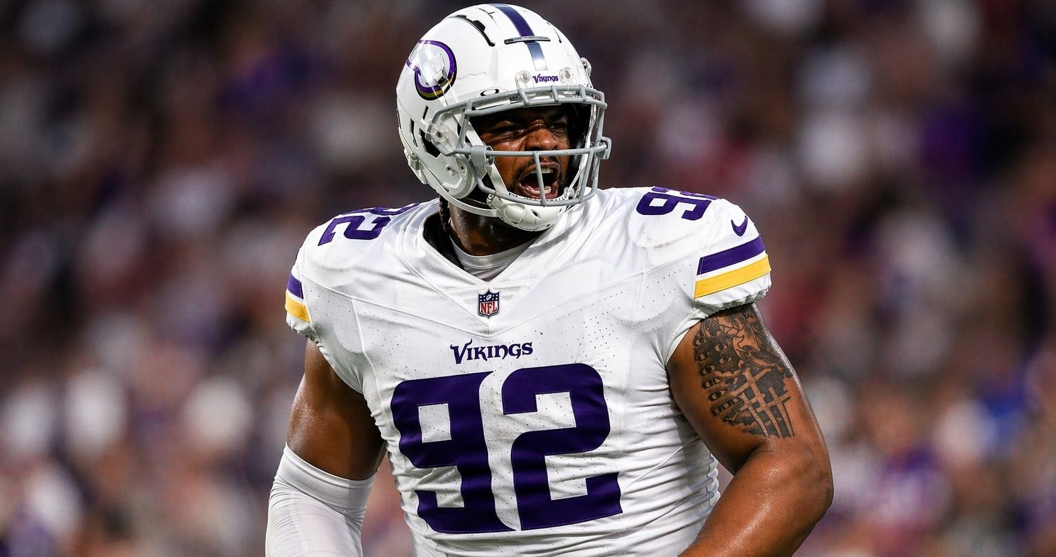 Peter Woods photoshopped in a Vikings uniform