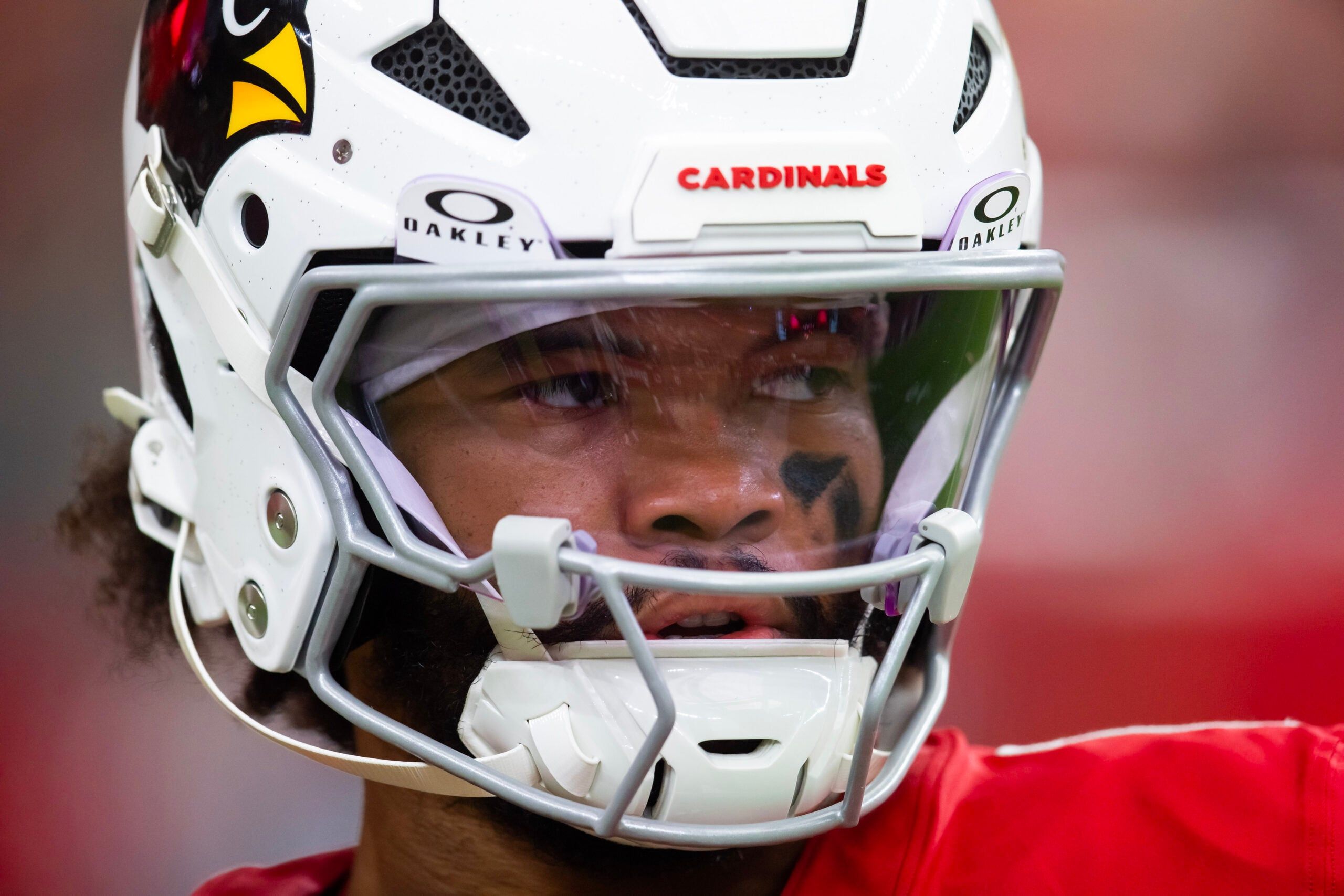 Kyler Murray lines up at quarterback during a game against the Washington Commanders.