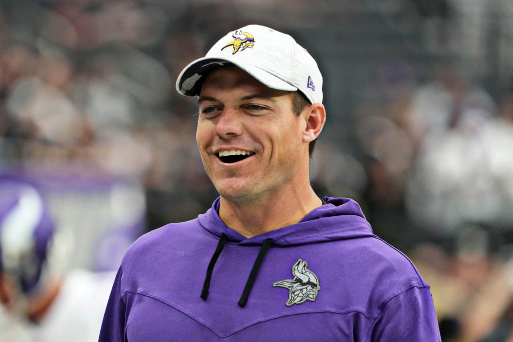 Vikings Coach Evidently Grew Up as an Eagles Fan
