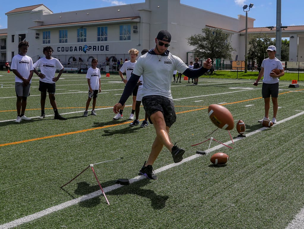 Vikings Kicker Continues to Hit from Downtown