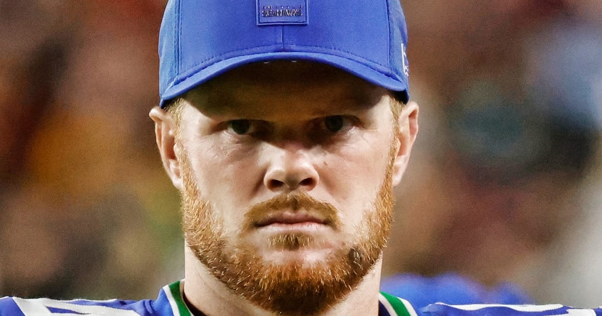 Seahawks CB Sam Darnold in 2025