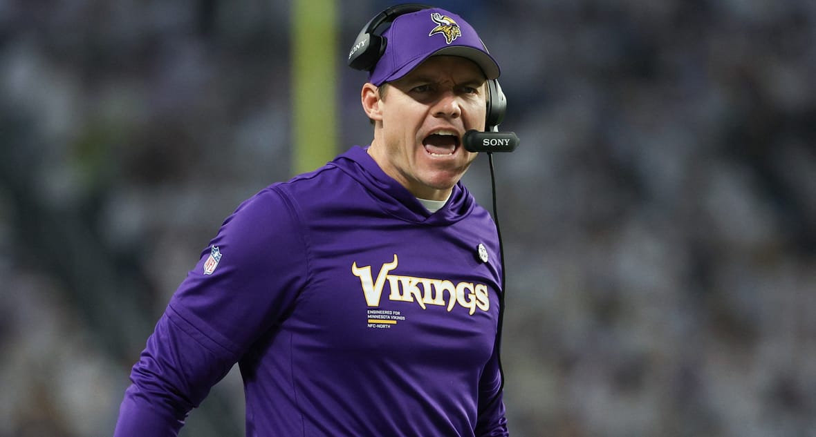 Vikings HC Kevin O'Connell in 2025