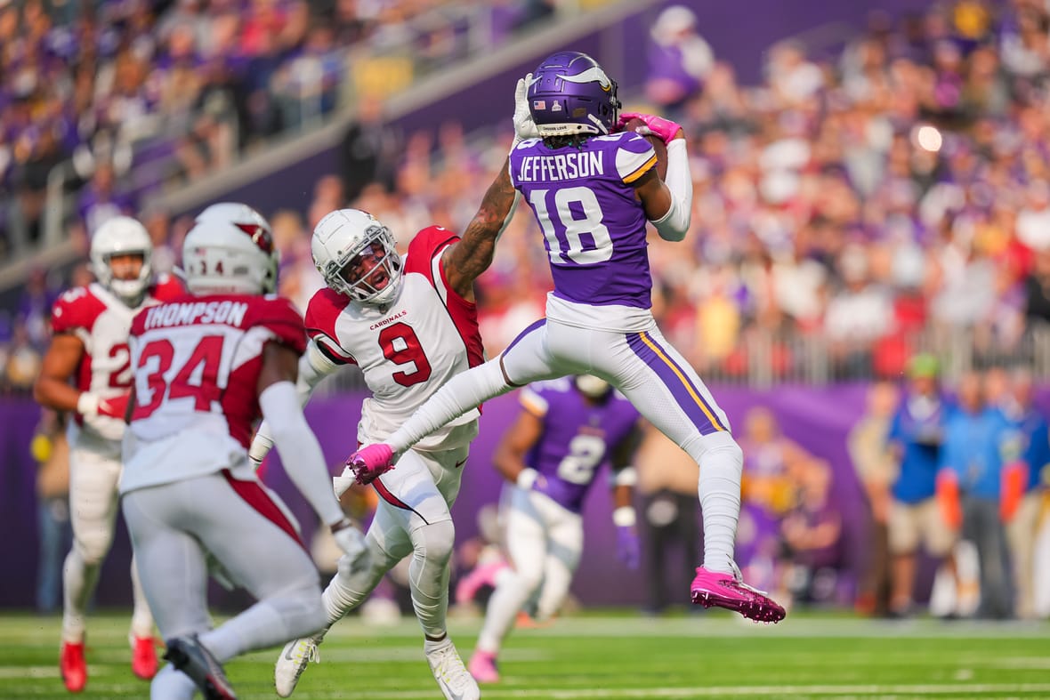 2022 Vikings Betting Odds Tracker: Week 9