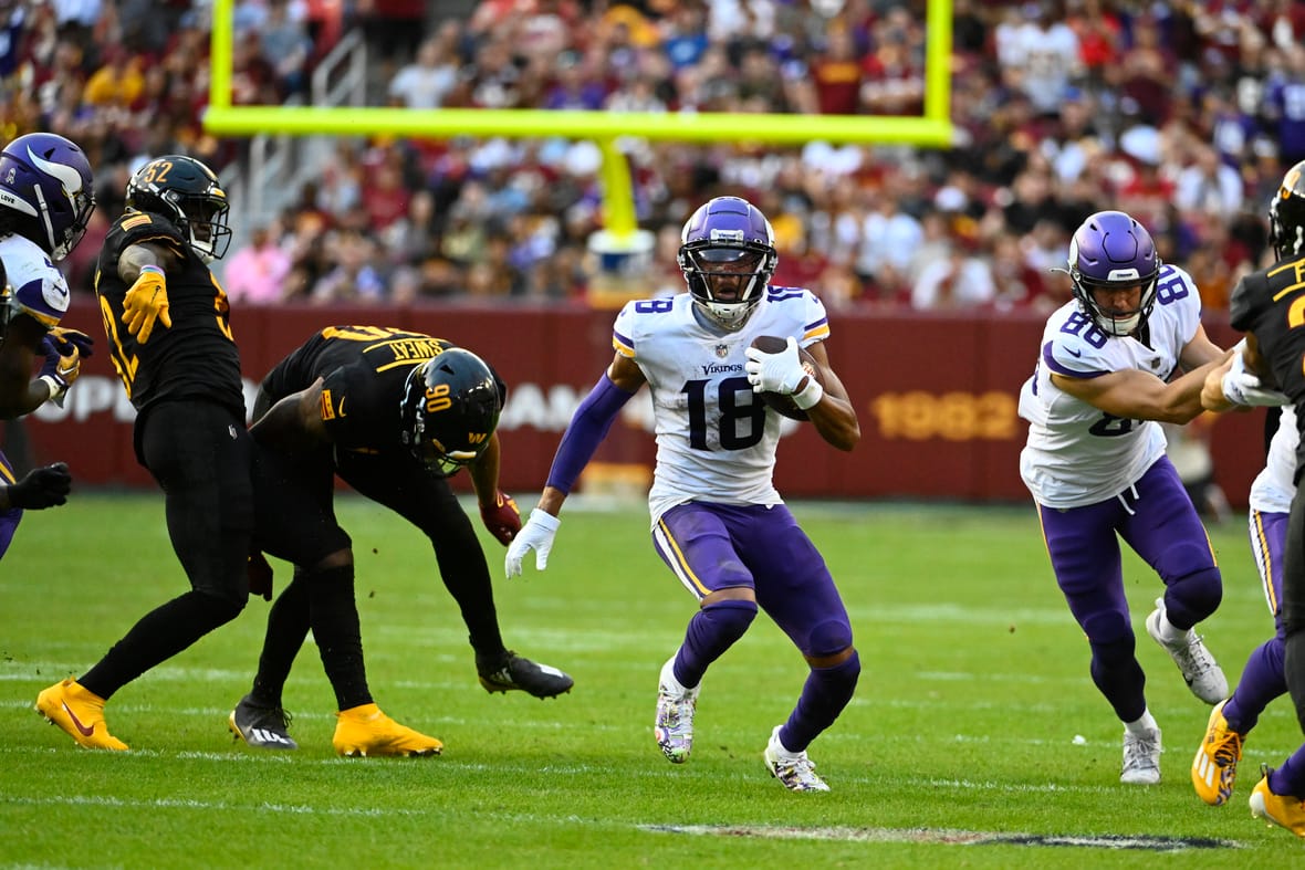 Per PFF, the Vikings Top 2022 Players from Best to Worst: After Week 9