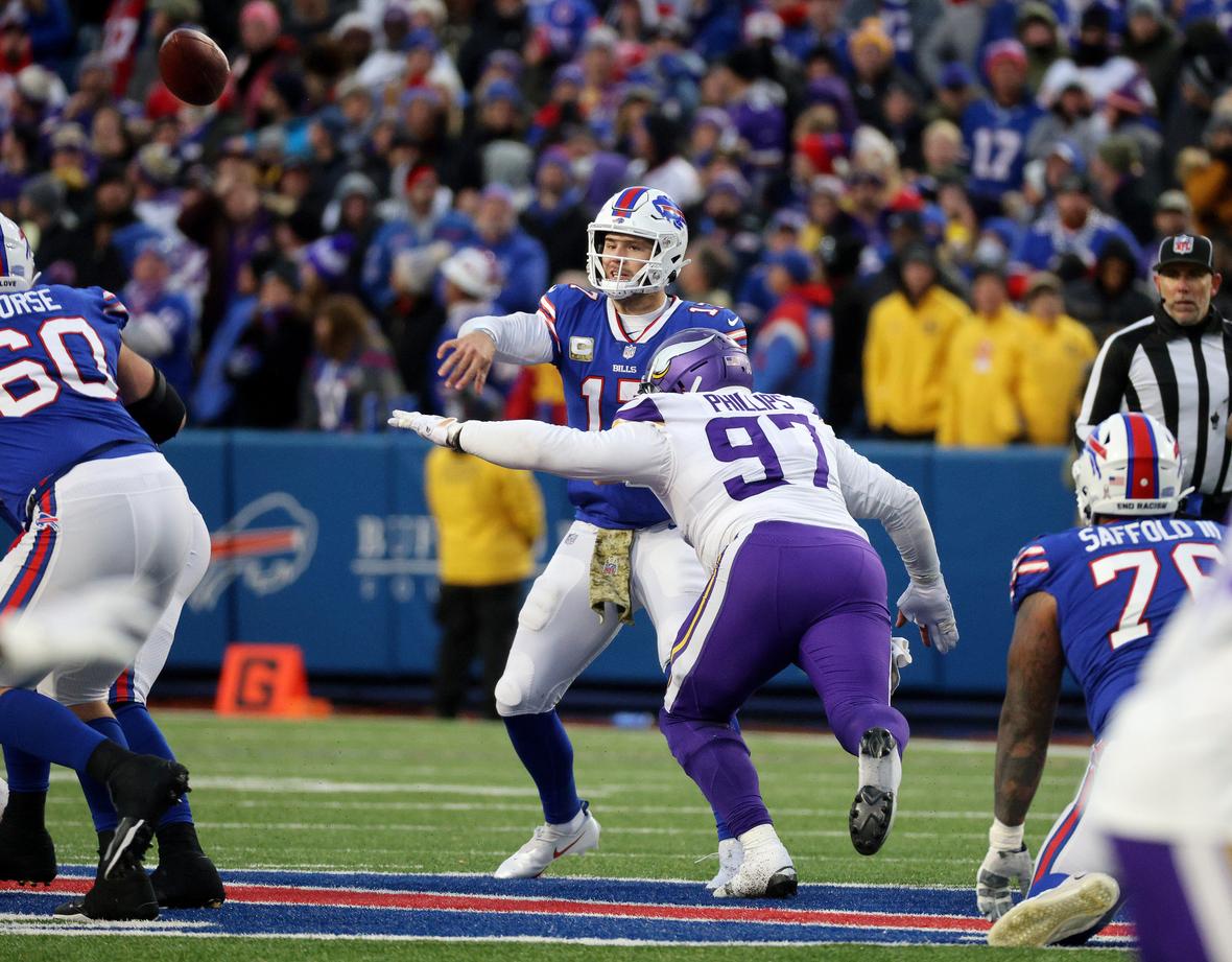 The Vikings Top Defensive Performers at Bills, per PFF