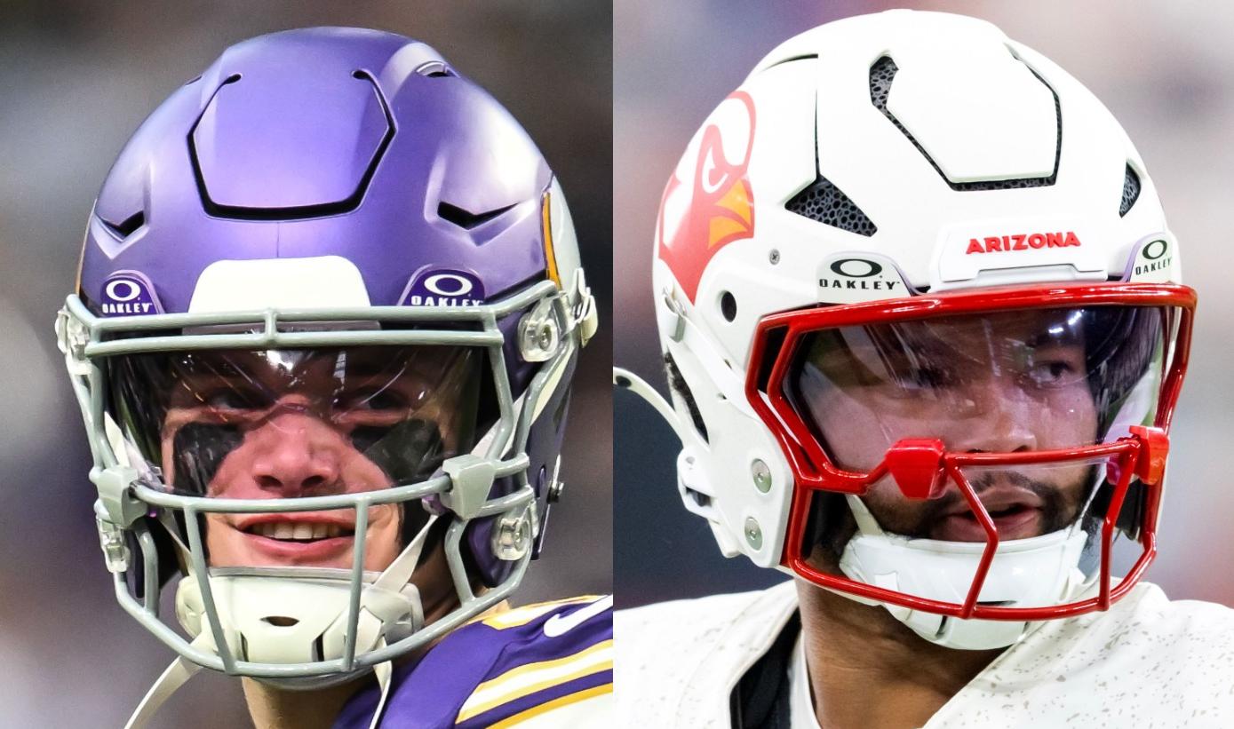 J.J. McCarthy and Kyler Murray for the Vikings and Cardinals in 2025, respectively