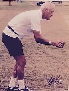 Bud Grant Bocce Ball