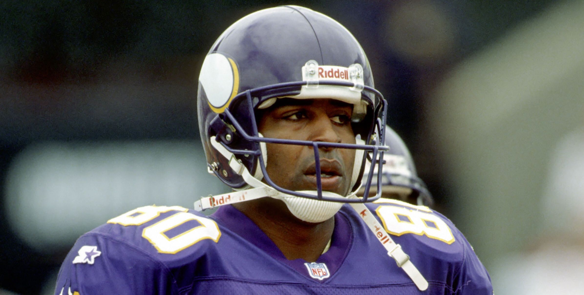 Vikings WR Cris Carter in 1996.