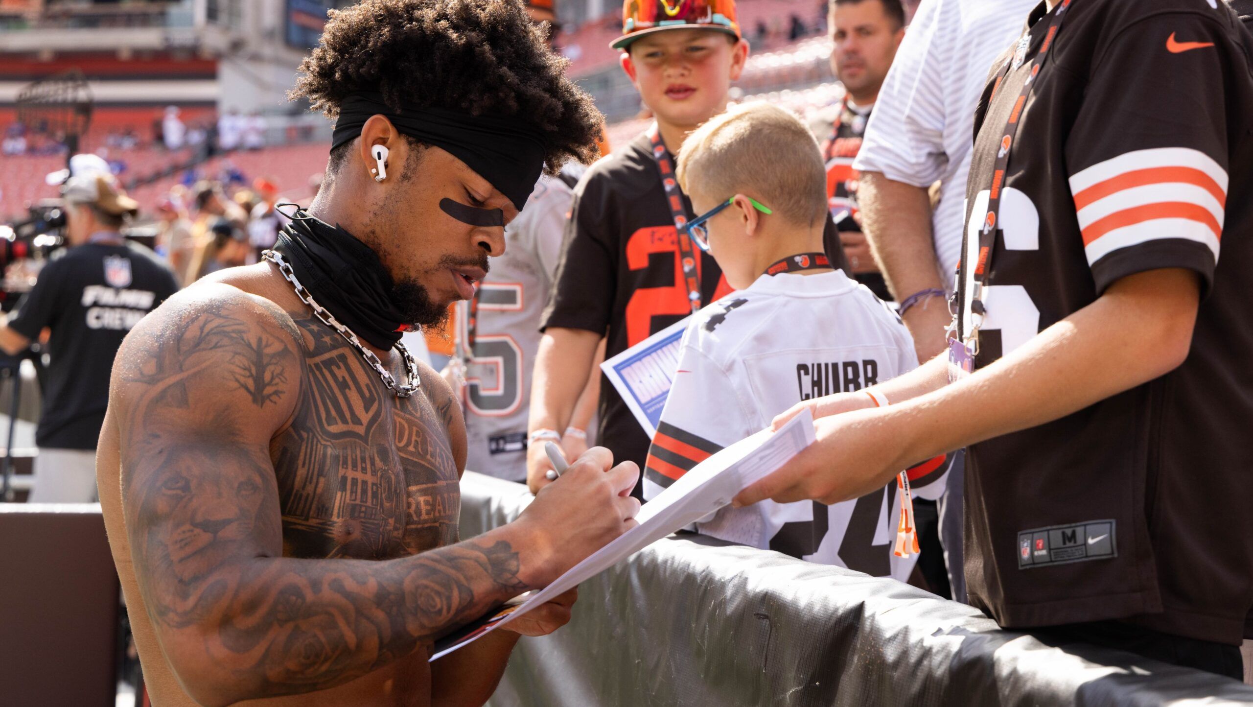 Browns CB Greg Newsome II in 2024.