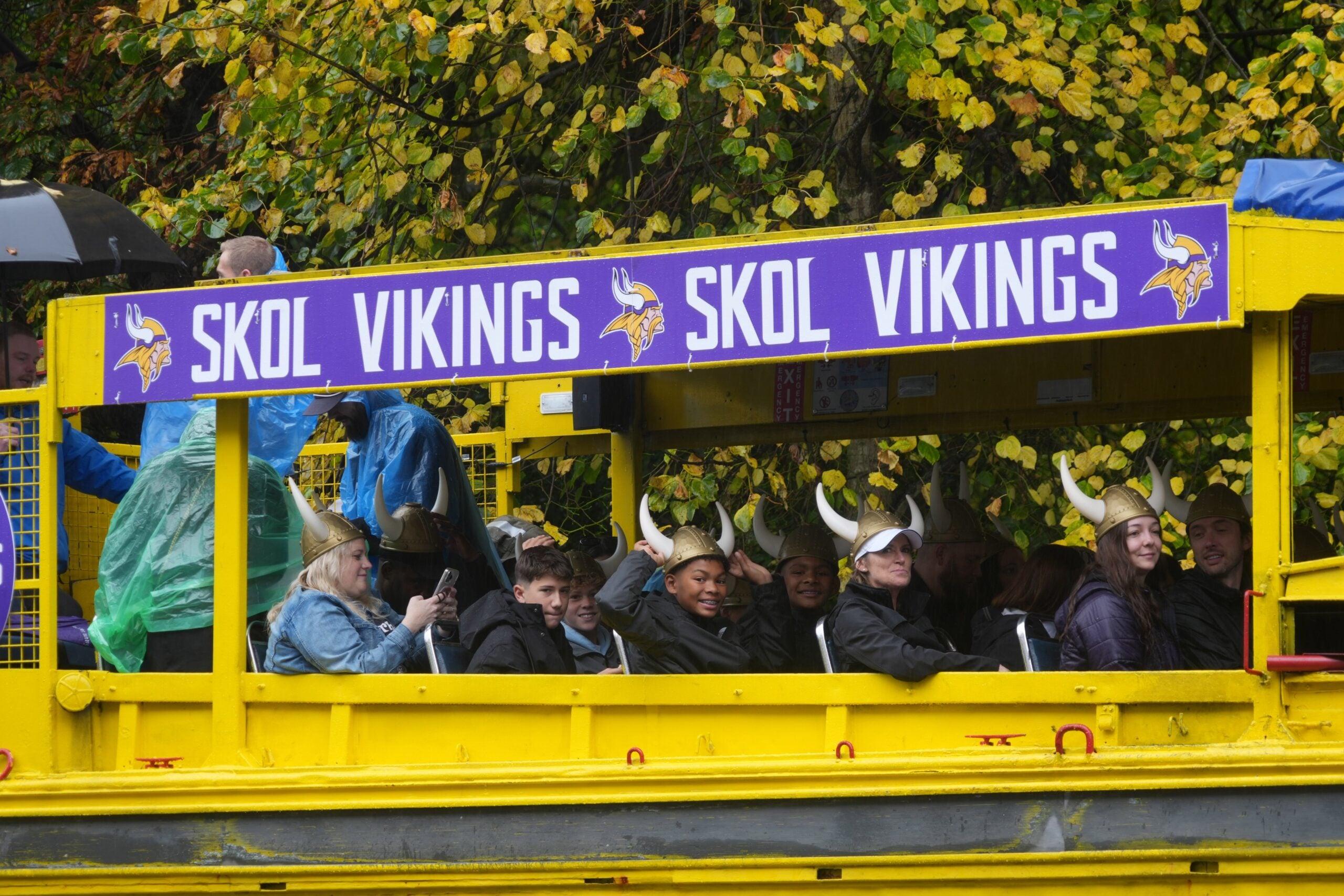 Vikings fans in Ireland in 2025