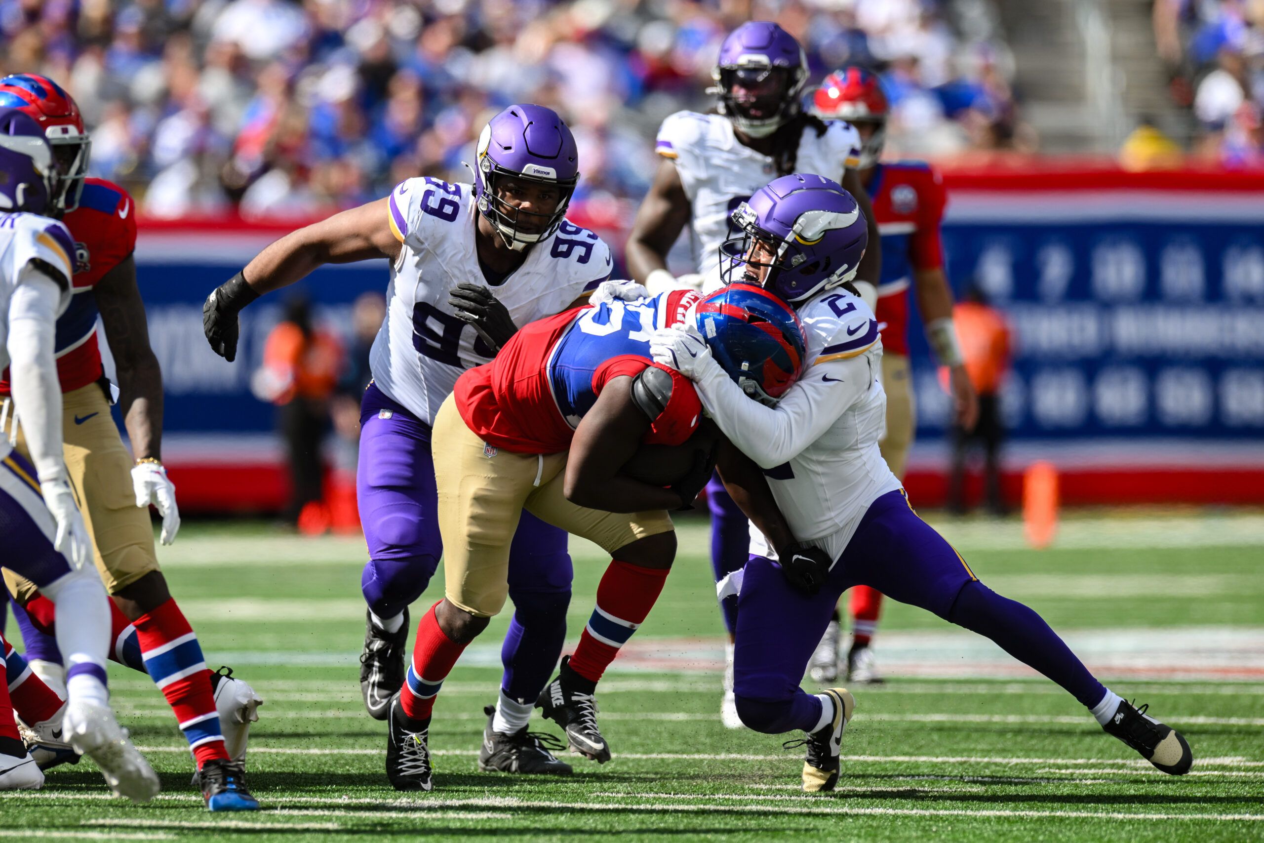 Vikings CB Stephon Gilmopre in 2024.
