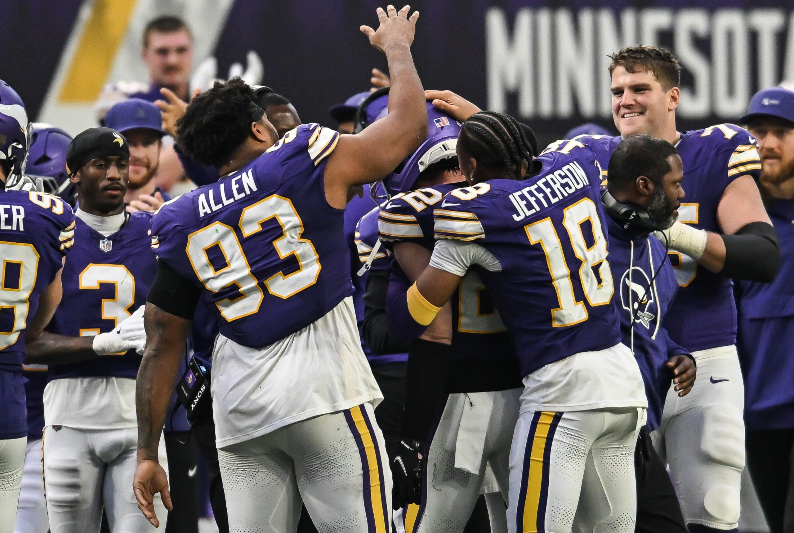 Vikings safety Harrison Smith in Week 18 of 2025