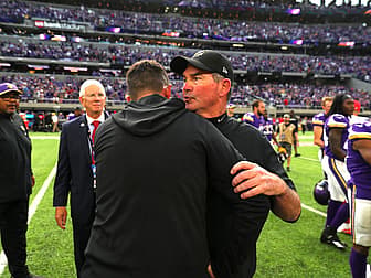 Mike Zimmer and Kyle Shanahan