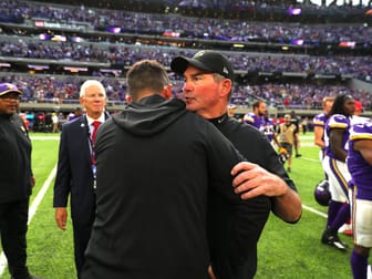 Mike Zimmer and Kyle Shanahan