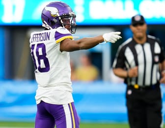 Vikings Jefferson targeted more