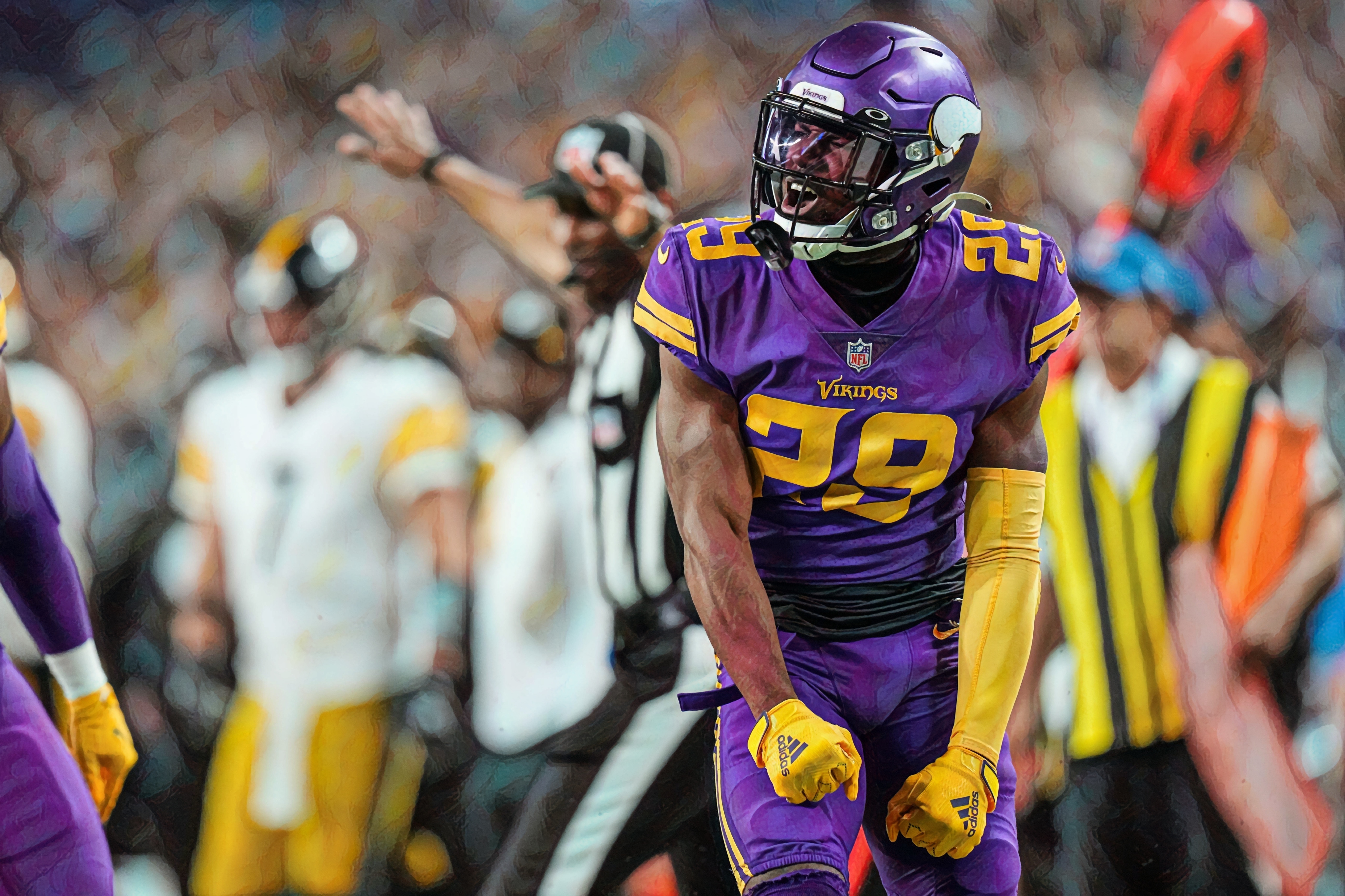 Vikings Defender Flirts